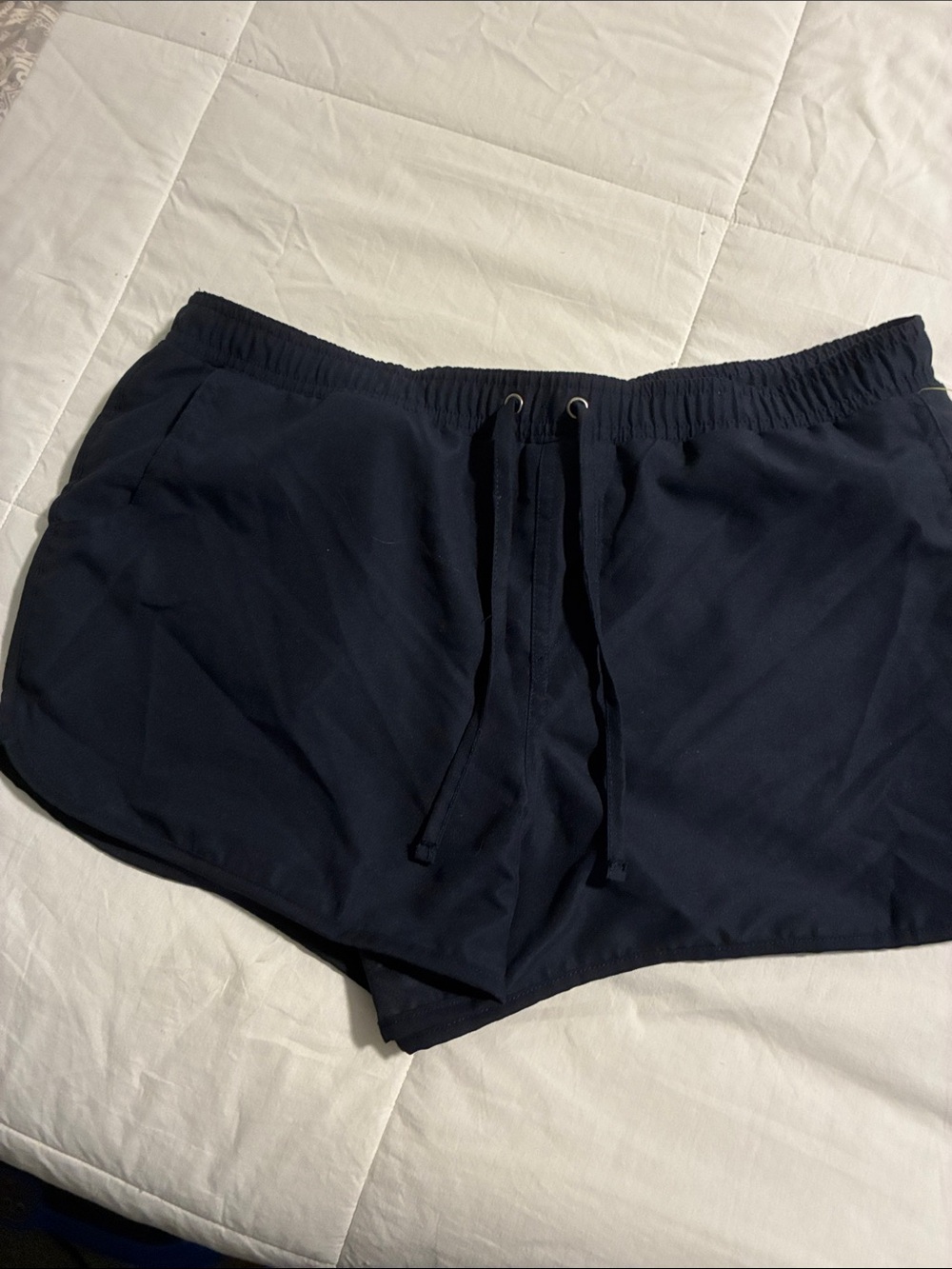 New with tags -Merona Navy swim shorts